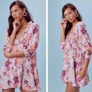 NWOT For Love & Lemons Magnolia Mini Dress